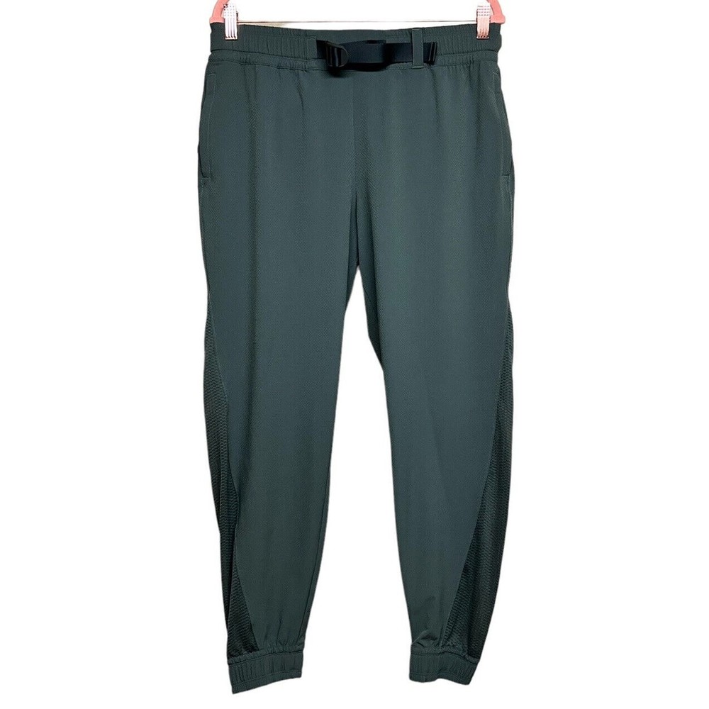 Athleta Quest Jogger Pants Bali Green Hiking Outdoor Women's Size‎ 12